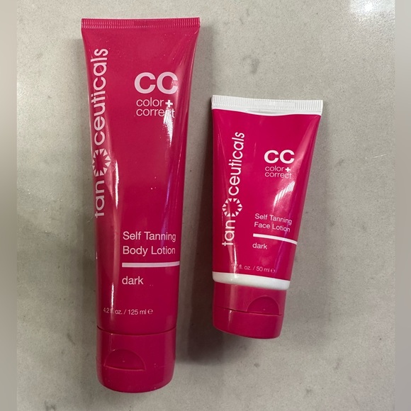 Body + Face CC Self Tanning Kit, Dark - Picture 1 of 1